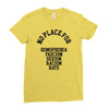 no place for Ladies Fitted T-Shirt