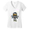 breaking out Women's V-Neck T-Shirt