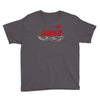 case ih farm butterfly Youth Tee