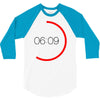 time check 3/4 Sleeve Shirt