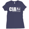 cia casting team funny Ladies Fitted T-Shirt
