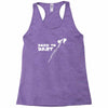 born to dart pfeil arrow bullseye triple double 180 club profi Racerback Tank