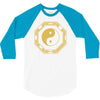 yin yang jingjang shirt china chinesisches denken 3/4 Sleeve Shirt