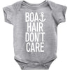 boat hair don't care Baby Bodysuit