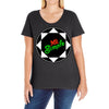 MR SIMPLE Ladies Curvy T-Shirt