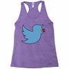 boy bird Racerback Tank