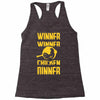 winner winner chicken dinner Racerback Tank