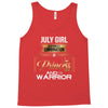 july girl is a perfect combination of princess and warrior Tank Top