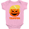 trumpkin funny donald trump pumpkin Baby Bodysuit