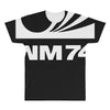 wm 74 germany world cup 1974 retro football All Over Men's T-shirt