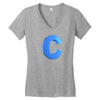 c 3d Women's V-Neck T-Shirt
