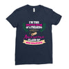 awesome glass of 2018 Ladies Fitted T-Shirt