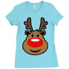 rudolph Ladies Fitted T-Shirt
