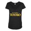 My Neighbor Totoro Maternity Scoop Neck T-shirt