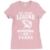 The Fishing Legend Reeling Them In For 40 Years Ladies Fitted T-Shirt