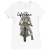caferacer custom Ladies Fitted T-Shirt