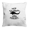 New Father 2018 Rokie Dept. Throw Pillow