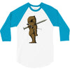 voodoo doll. 3/4 Sleeve Shirt