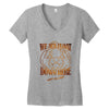 Float Down (f140) Women's V-Neck T-Shirt