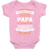 Super Cool Papa Of A Freaking Awesome Granddaughter Baby Onesie