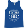 original parts vintage established 1995 perfectly aged Tank Top