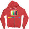 reed a book Zipper Hoodie