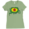 crawling eye monster Ladies Fitted T-Shirt