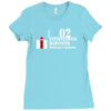 case ih farm center line Ladies Fitted T-Shirt