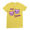 best friends Ladies Fitted T-Shirt