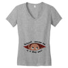 May Peeking Out Baby Boy Women's V-Neck T-Shirt