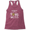 vegan for the voiceless Racerback Tank