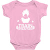 train insaiyan (2) Baby Onesie