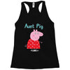 peppa pig aunt pig Racerback Tank