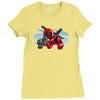 lego deadpool Ladies Fitted T-Shirt