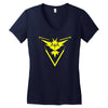 retro gamer anime Women's V-Neck T-Shirt
