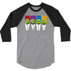 reservoir turtles 3/4 Sleeve Shirt