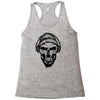 hipter skull Racerback Tank