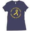 Ewing Sarcoma Awareness Ladies Fitted T-Shirt
