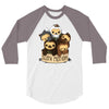 sloth motion 3/4 Sleeve Shirt