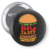 big tasty Pin-back button