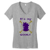 It's My Soul ! King Music Brook Women's V-Neck T-Shirt