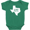 home texas outline Baby Bodysuit