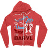 Good Girl Go To Heaven Bad Girl Ride With Daryl Zipper Hoodie
