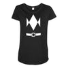 ranger team costume Maternity Scoop Neck T-shirt