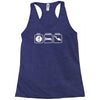 eat sleep scuba dive Racerback Tank
