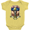 honor their sacrifice war soldier Baby Bodysuit