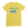 dad to be funny Ladies Fitted T-Shirt