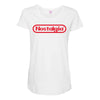 nostalgia Maternity Scoop Neck T-shirt