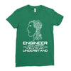 engineer understand Ladies Fitted T-Shirt