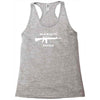 black guns matter m16 Racerback Tank